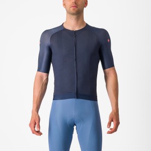 Castelli AERO RACE 7.0 Men Jersey Blue | 4851TJBOU