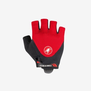 Castelli ARENBERG GEL 2 Men Gloves Red | 8914KVNOD