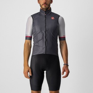 Castelli ARIA Men Vest Dark Grey | 4167EORPI