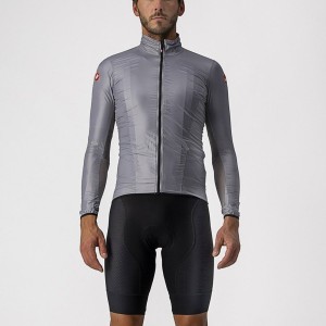 Castelli ARIA SHELL Men Protection Silver Grey | 3029TMXIG