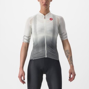 Castelli CLIMBER'S 2.0 W Women Jersey White / Olive | 8295KTBAI