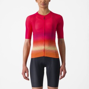 Castelli CLIMBER'S 4.0 W Women Jersey Pink | 7648HAWFD