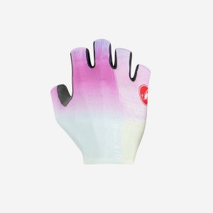 Castelli COMPETIZIONE 2 Men Gloves Multicolor Purple | 6895KEXPS