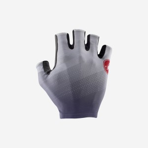 Castelli COMPETIZIONE 2 Men Gloves Silver Grey | 3682YWHLU