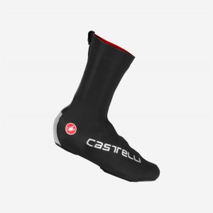 Castelli DILUVIO PRO Women Shoecovers Black | 9851VBXLC