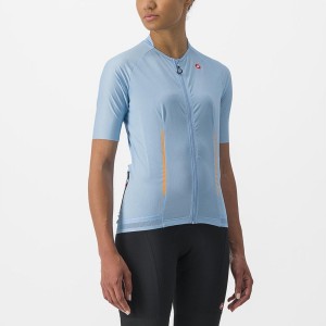 Castelli ENDURANCE W Women Jersey Blue | 8467YPNMK