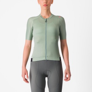 Castelli ESPRESSO W Women Jersey Green / Deep Green | 5109BAXPS