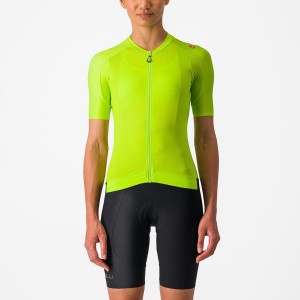 Castelli ESPRESSO W Women Jersey Light Green / Deep Green | 7891VDIKC