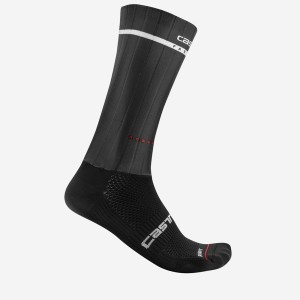 Castelli FAST FEET 2 Men Socks Black | 1628TMDSH