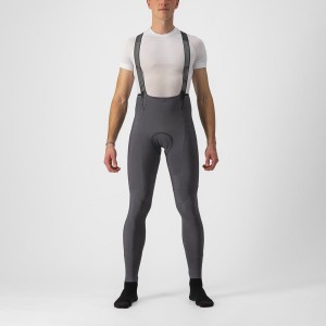 Castelli FREE AERO RC Men Bib Tights Dark Grey | 5704PXTUL