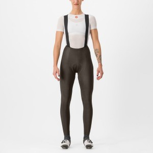 Castelli FREE AERO RC W DT Women Bib Tights Black | 0579RULQZ