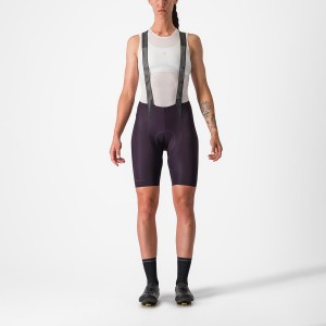 Castelli FREE AERO RC W Women Bib Shorts Black | 7386GOHCQ