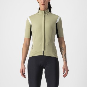 Castelli GABBA RoS 2 W Women Jackets Green | 5390EMTHG