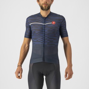 Castelli INSIDER Men Jersey Blue | 5783JDKWG