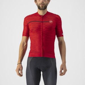 Castelli INSIDER Men Jersey Dark Red | 0459MNQKC