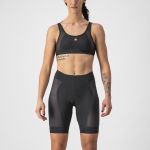 Castelli INSIDER W Women Shorts Black | 7462ATHKM