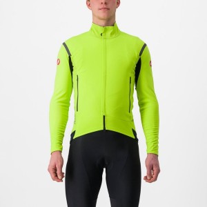 Castelli PERFETTO RoS 2 Men Jackets Light Green / Dark Grey | 2679EASNK