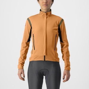 Castelli PERFETTO RoS 2 W Women Jackets Green | 8462YGIKR