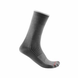 Castelli PREMIO 18 Men Socks Grey | 5692ZMXPF