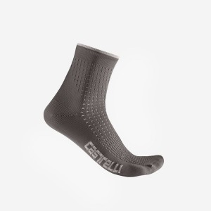 Castelli PREMIO W Women Socks Grey | 6591UPAXO