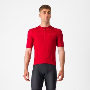 Castelli PROLOGO LITE Men Jersey Red | 2953DXYHC