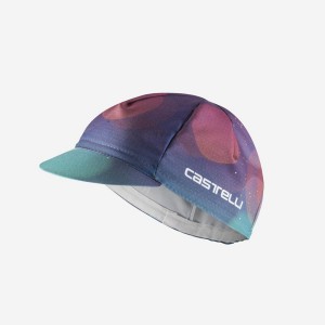 Castelli R-A/D Men Cap Multicolor Purple | 0458ZHIKV