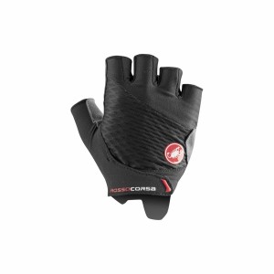 Castelli ROSSO CORSA 2 W Women Gloves Black | 5896TBKLQ