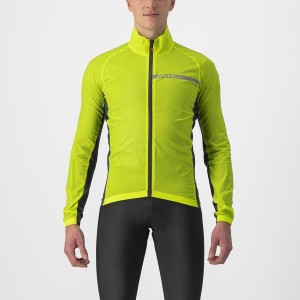 Castelli SQUADRA STRETCH Men Protection Light Green / Dark Grey | 4397LUAOK