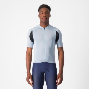 Castelli SUPERLEGGERA 3 Men Jersey Blue | 2984EIXHF