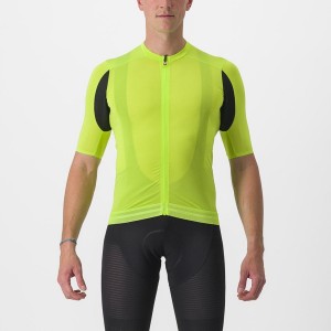 Castelli SUPERLEGGERA 3 Men Jersey Light Green | 2659ESJLV