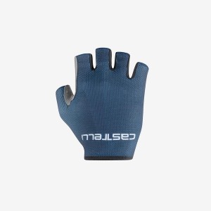 Castelli SUPERLEGGERA SUMMER. Men Gloves Blue | 7682YRLDM