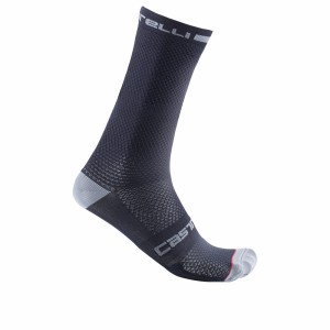 Castelli SUPERLEGGERA T 18 Men Socks Blue | 3485QBTGX