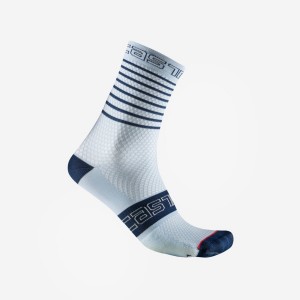 Castelli SUPERLEGGERA W 12 Women Socks Blue | 0178YONVC