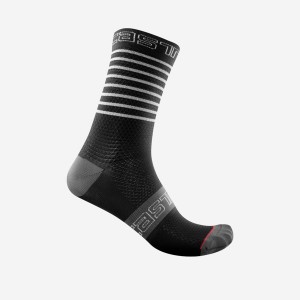 Castelli SUPERLEGGERA W 12 Women Socks Black | 8716DNPRY