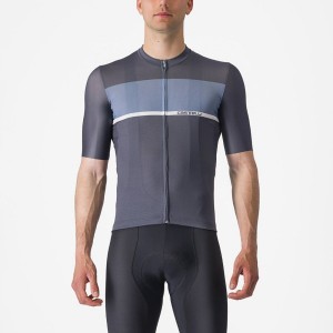 Castelli TRADIZIONE Men Jersey Blue / Light Grey Blue | 0631CTPUK