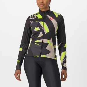 Castelli TROPICALE LS Women Jersey Black | 2379RKCVP