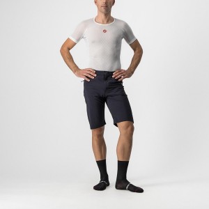 Castelli UNLIMITEDGY Men Shorts Black | 2379PRLVZ