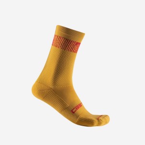 Castelli UNLIMITED 18 Men Socks Red | 5846REMYN