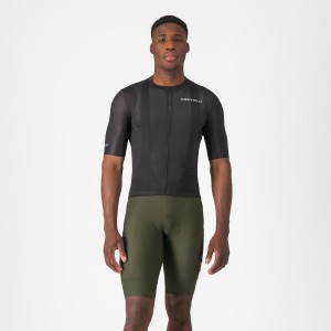 Castelli UNLIMITED CARGO Men Bib Shorts Deep Green | 1275VMZJQ