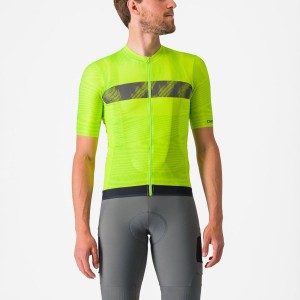 Castelli UNLIMITED ENDURANCE Men Jersey Light Green / Dark Grey | 8916GLXTN