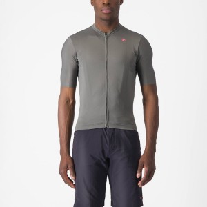 Castelli UNLIMITED ENTRATA 2 Men Jersey Grey | 3180BHQKF