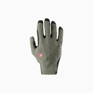 Castelli UNLIMITED LF Men Gloves Grey | 5478NLSWI