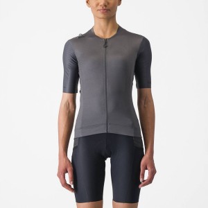 Castelli UNLIMITED PRO W Women Jersey Dark Grey | 2457ZSQDN