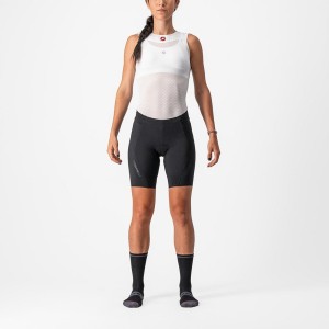 Castelli VELOCISSIMA 3 Women Shorts Black / Black | 9134TSAKF