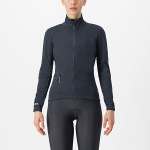 Castelli VENTO TRAIL Women Jackets Black | 3785BITXV