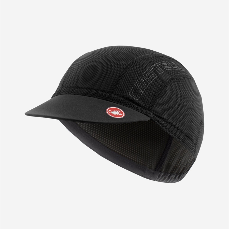 Castelli A/C 2 CYCLING Men Cap Black | 5814NPLCM