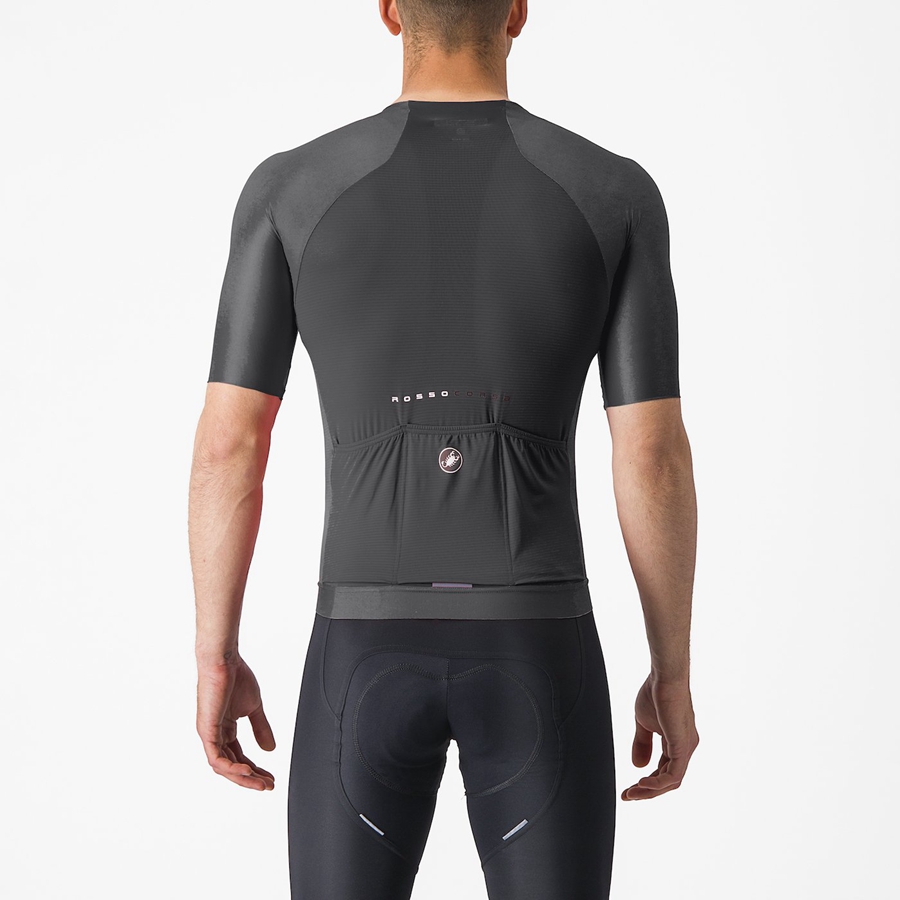 Castelli AERO RACE 7.0 Men Jersey Black | 4657NCKGV