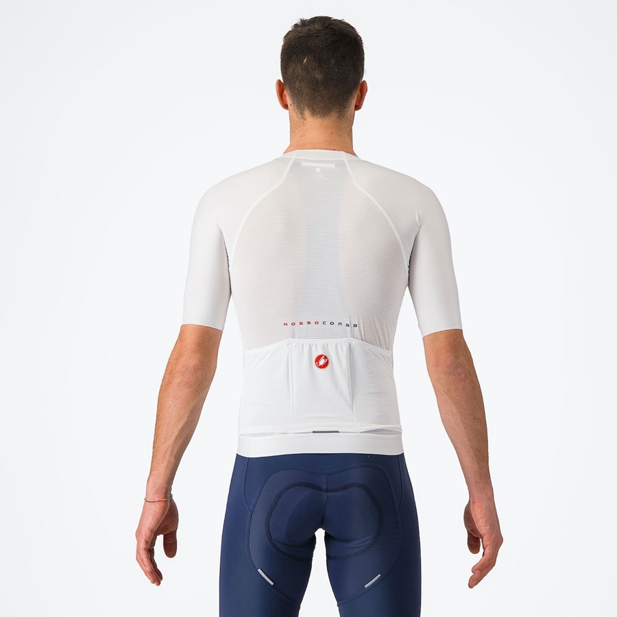 Castelli AERO RACE 7.0 Men Jersey White | 3271UNBKG