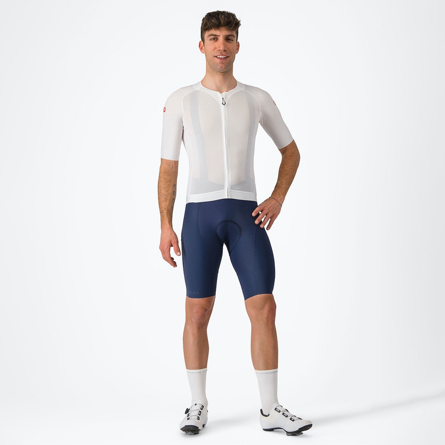 Castelli AERO RACE 7.0 Men Jersey White | 3271UNBKG