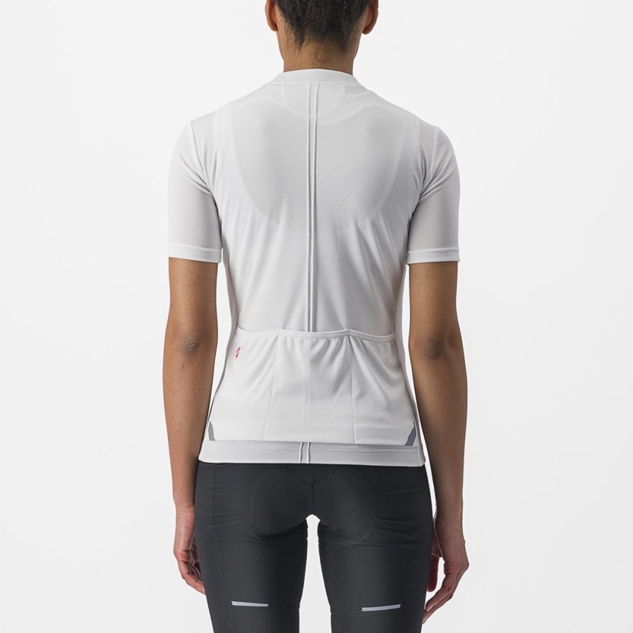 Castelli ANIMA 4 Women Jersey White | 7216OPAWB